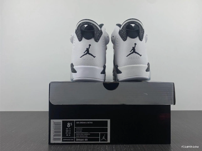 Retro 6 Oreo 384664-101 Jordan 1108